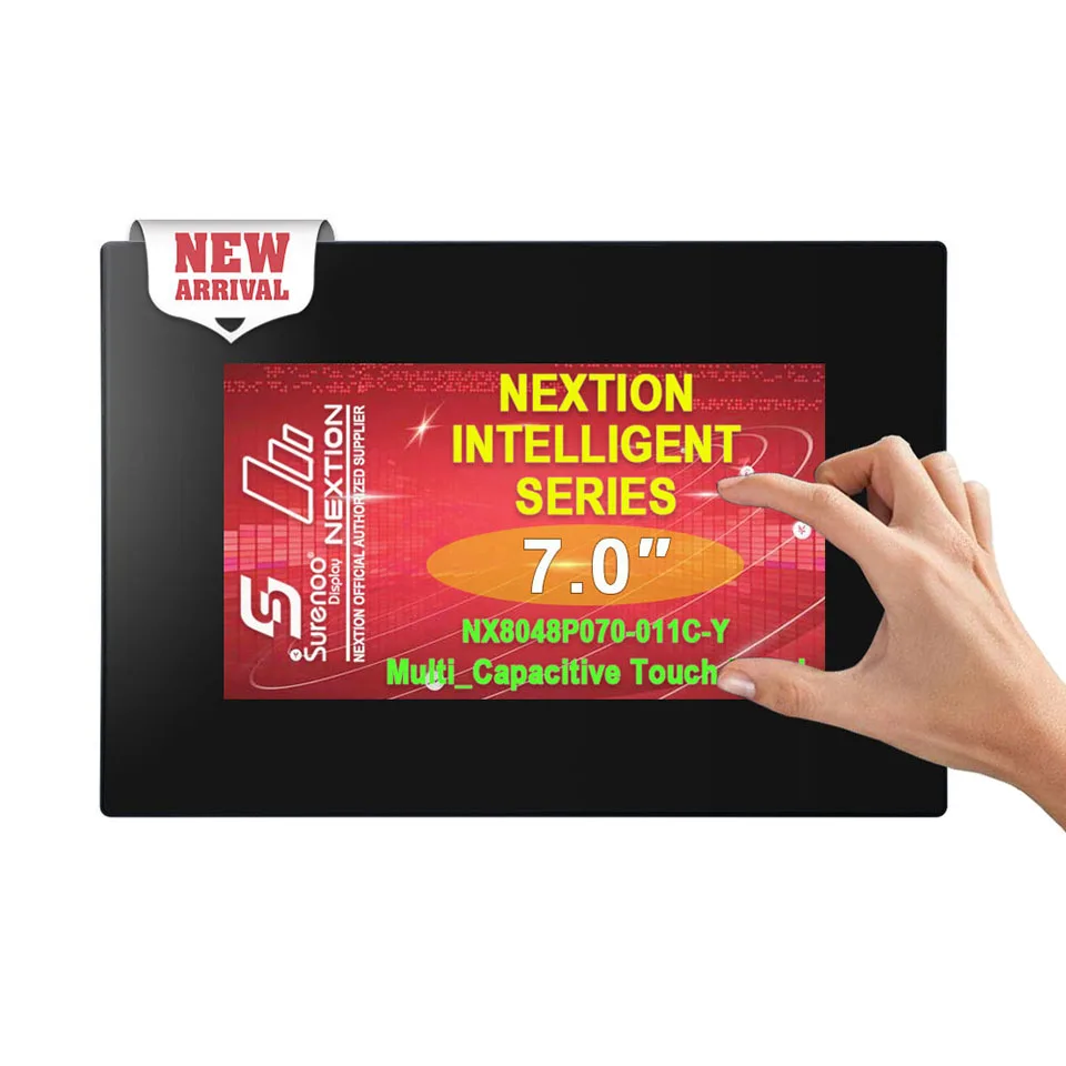 Интеллектуальный ЖК-дисплей Nextion 7 дюймов/7,0 дюйма NX8048P070 800*480, последовательный модуль HMI, экран LCM с емкостной сенсорной панелью