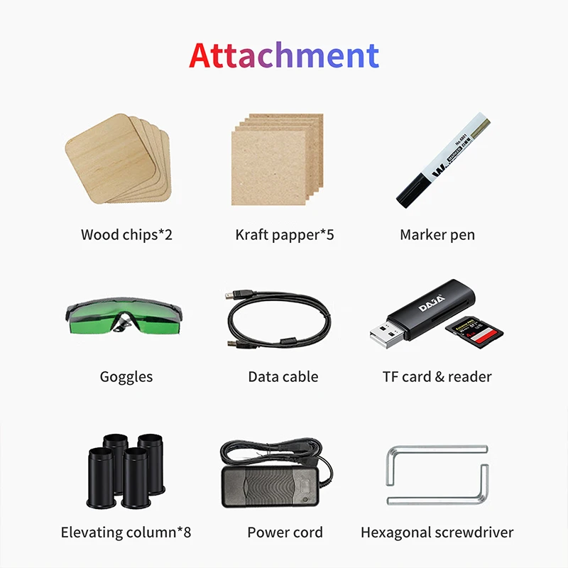 DAJA A6 PRO High Precision Closed Laser Engraving Machine Cutting Machine Laser Engraver for Wood and Metal Acrylic Glass