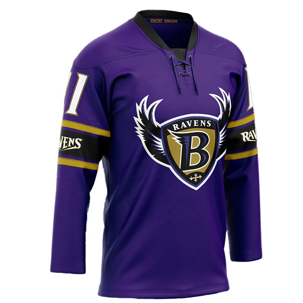 2023 Newest Sublimation Ice Hockey Uniform Ice Hockey Clothing Sublimated Ice Hockey Jerseys