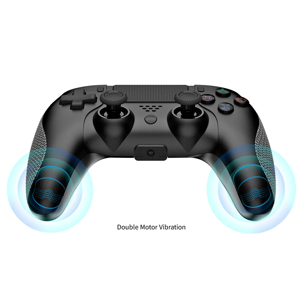 DOBE Factory Direct Supply Wireless Gamepad for PS4 PC Game Controller with Headphone Jack Dual Motor Vibration&6-Axis Gyroscope