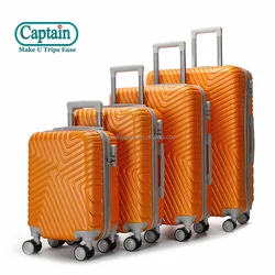 China Professional Manufacture Customized Size Trolley Bag Travel Trolley Luggage Set Colorful Travelling ABS Suitcase