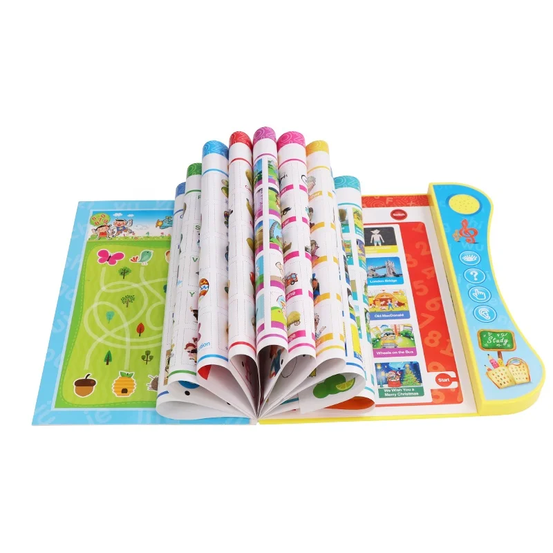 Kids Grow up Early Education Toy Audio English Language Y Book Touch Reading Talking Pen Learning Machine for