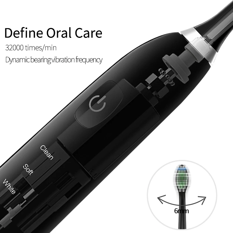 Новинка электрическая зубная щетка oral 32000 с вибрацией usb-зарядка оптовая продажа для зубов лучшие цены