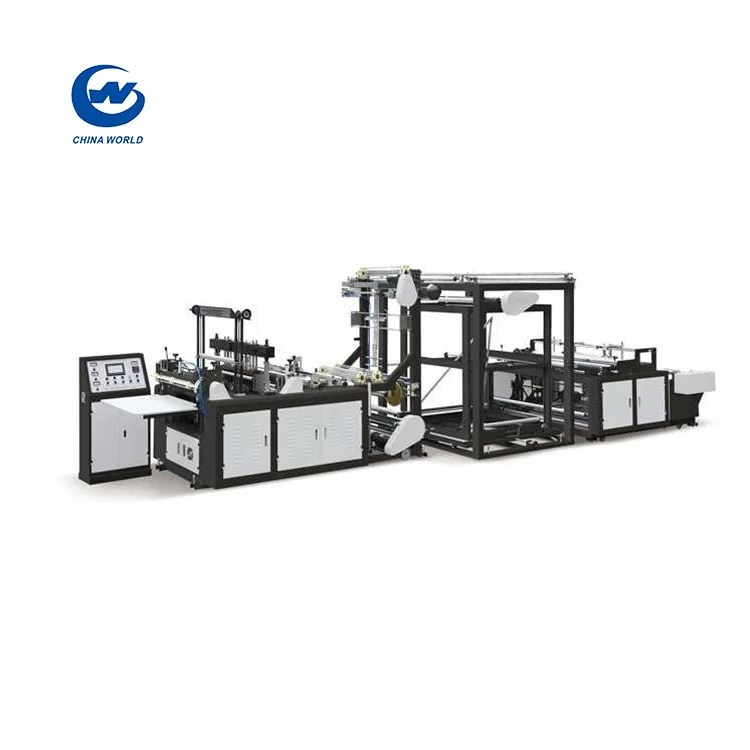 High speed non voven bag making machine t shirt non woven box bag making machine automatic(CW-C700)