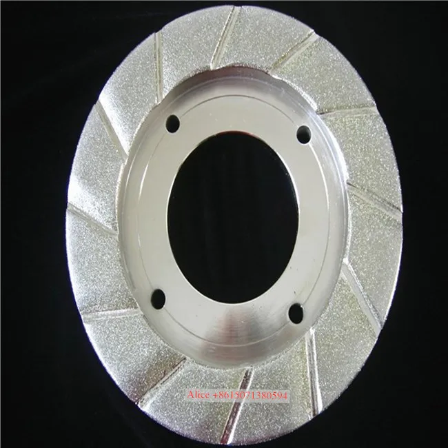 ring wheel car truck diamond electroplated grinding wheel for brake pad grinder arcing machine brake shoes