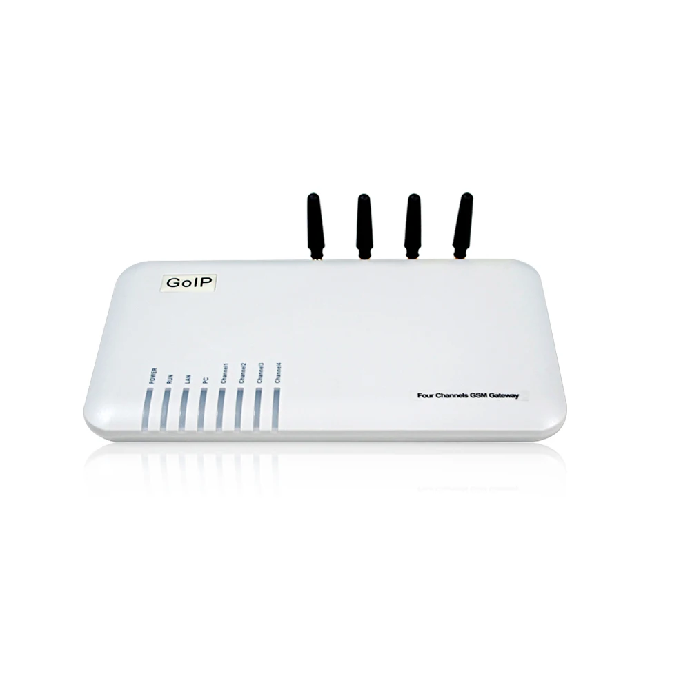 voip product gsm sim box gateway goip 4 port sms device server