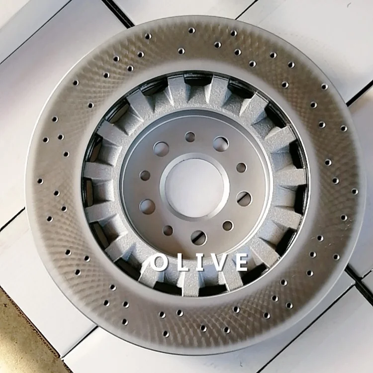 factory price top quality front brake disc breaks rotor 670030935 for Maserati