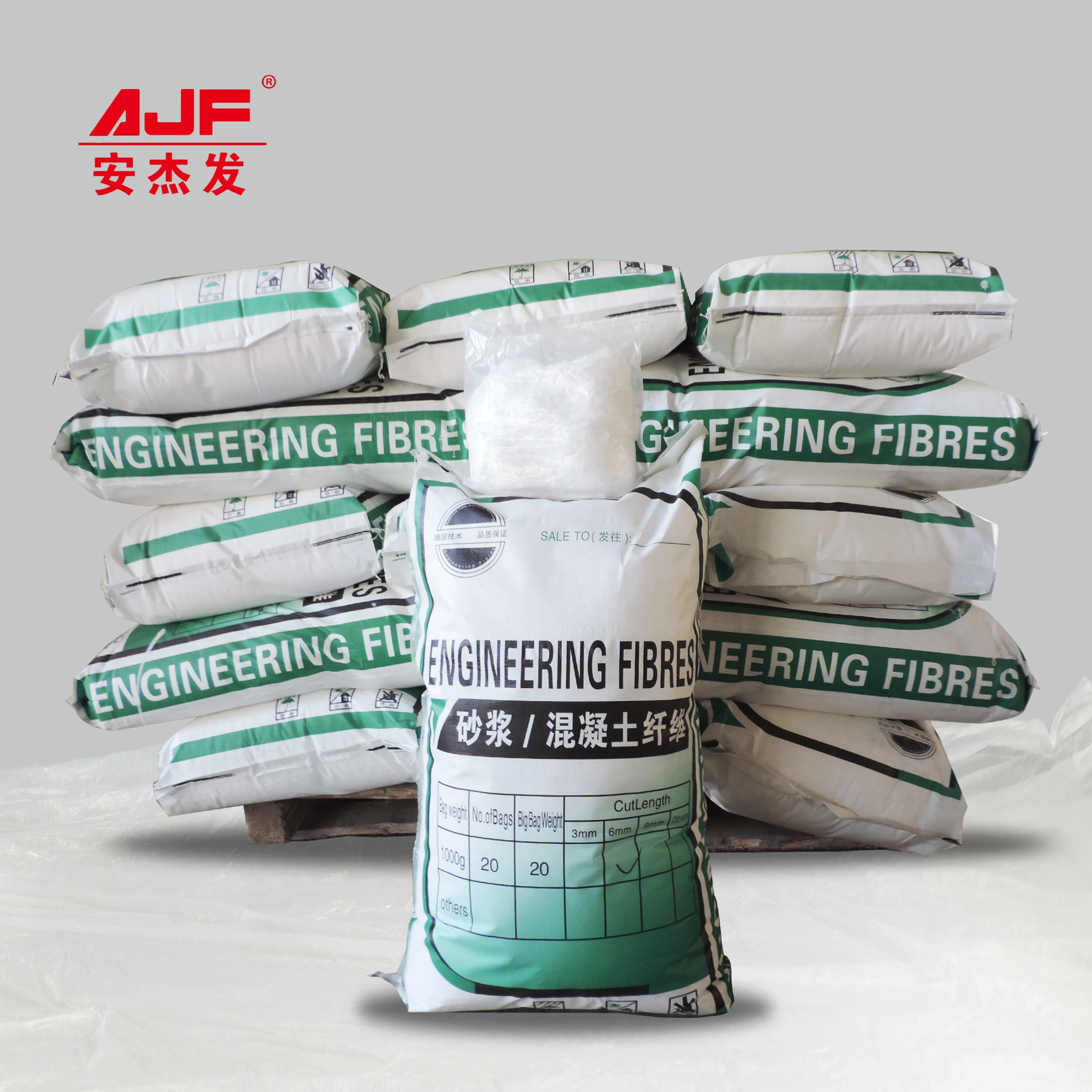 Factory supplier polypropylene fiber 3-12mm impact resistance polypropylene fiber construction concrete cement pp fiber