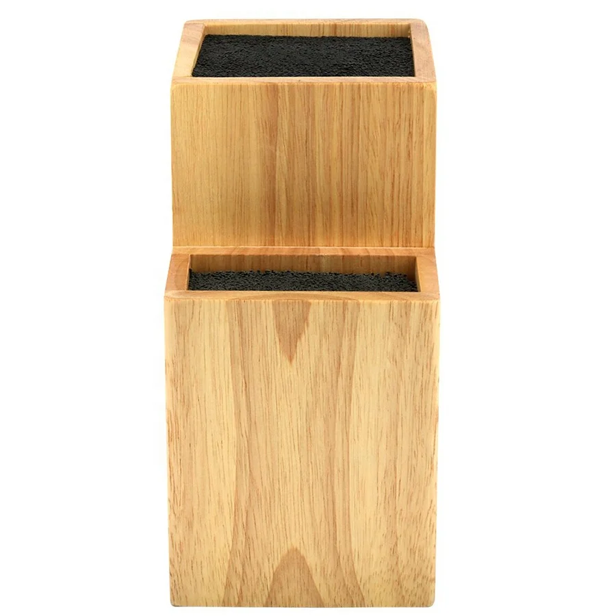 High quality bamboo stand for knives knife holder kitchen knife block
