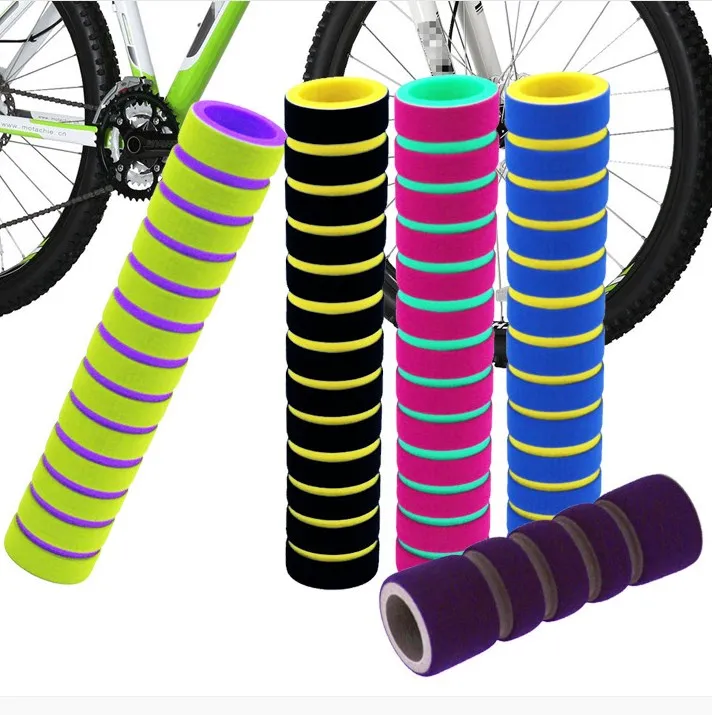 Good quality Bicycle handle grips/ shock-absorbing dead flying hand sewing