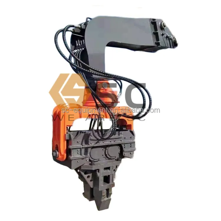 Excavator Vibro Hammer Sheet Pile Driver