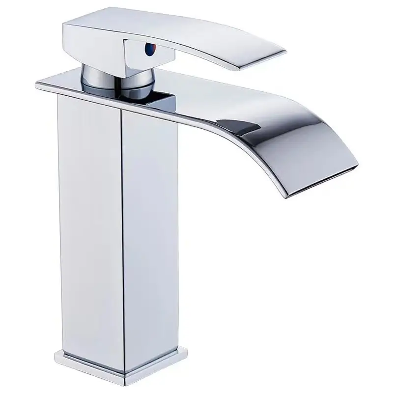 Hot Selling Lead-free Brass Single Handle Wash Basin Modern Bathroom Faucet