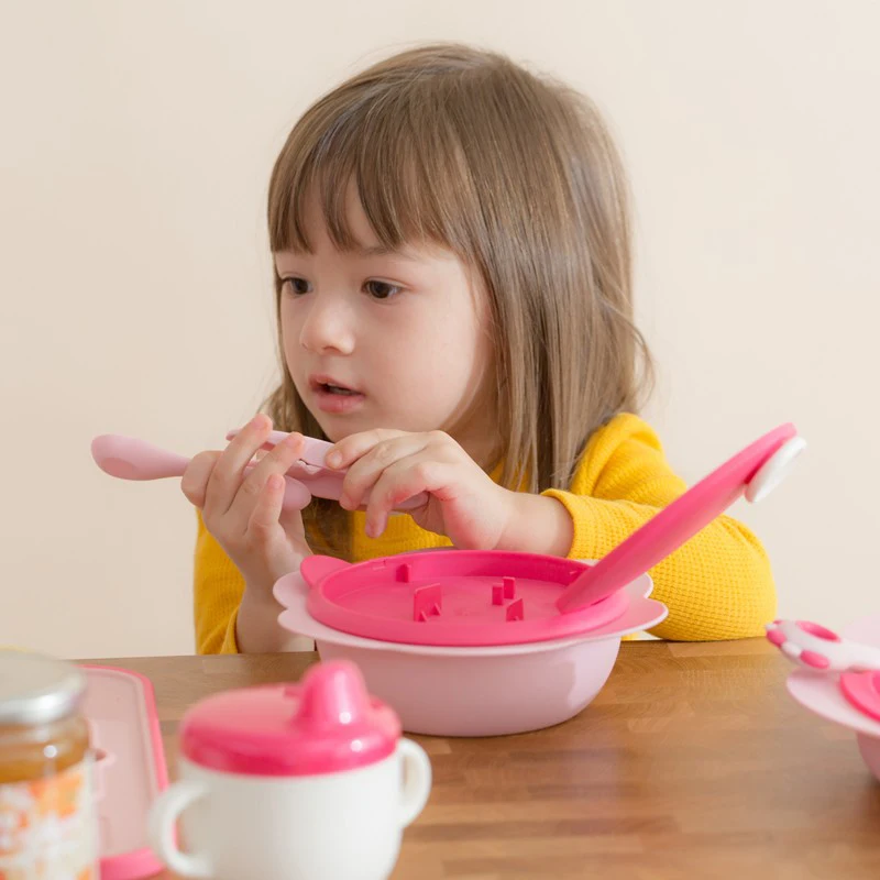 Baby plate set silicone BPA FREE Baby soft silicone sucker bowl plate cup custom baby silicone Sippy drinking cup fork spoon