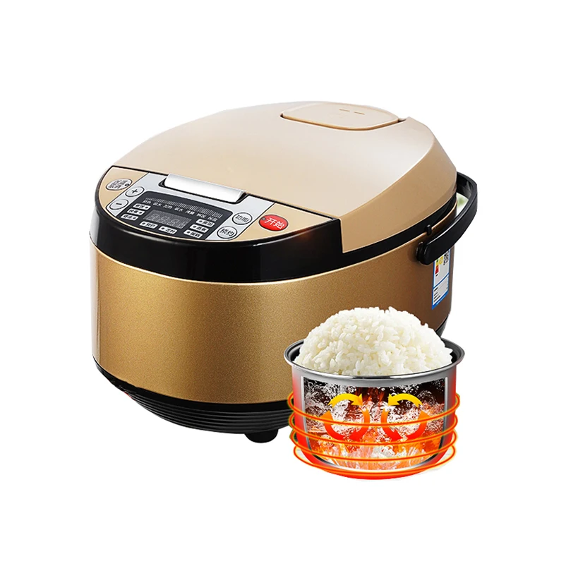 Low Sugar Rice Cooker Stainless Multi Minimax Digital Electric Rice Cooker 5 Liter