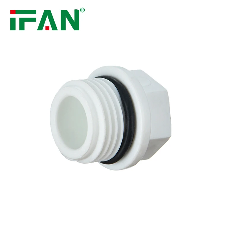 Фитинги для труб IFAN ISO 15874 пластиковые PPR белые 1/2