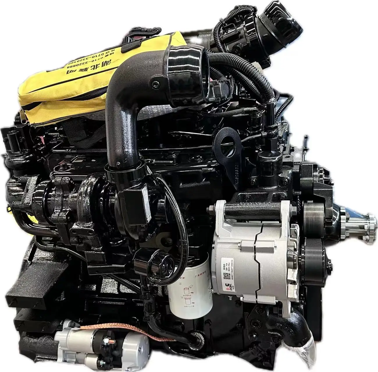 180HP Diesel Engine for Mack Trucks Semi Truck Alternative ISDe4.5 Diesel Engine Assembly ISDe180 40