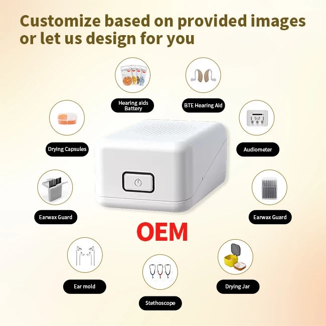 OEM/ODM  Hearing Aid Drying Desiccant Drying Pallet Capsule for Drying Hearing Aid Ear Mold Eatbuds