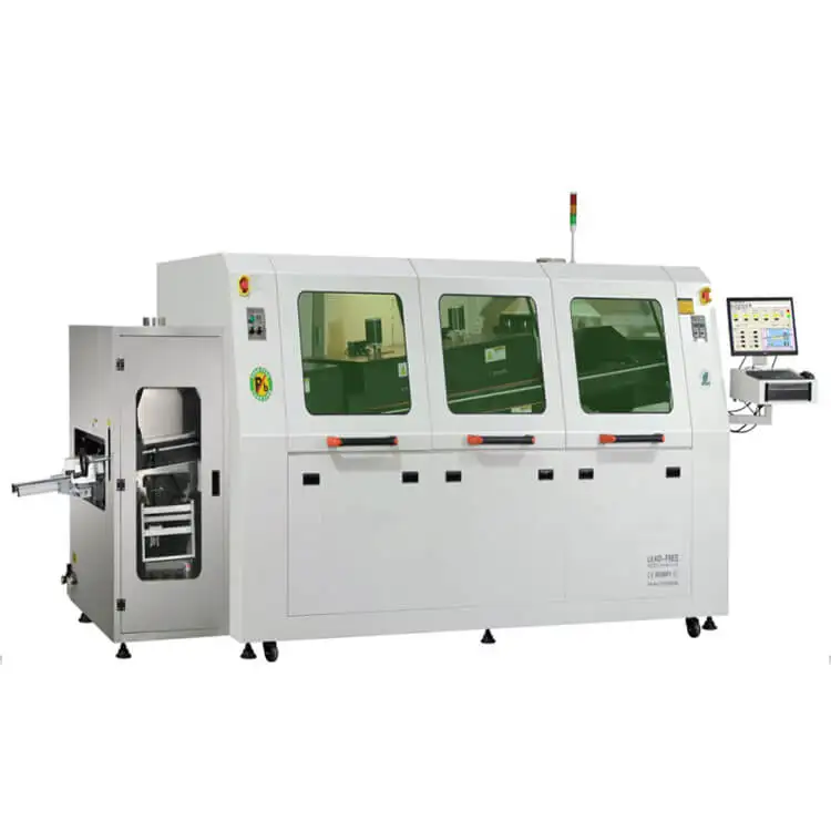 Dual Wave Soldering Machine 450 for LED driver, Dip line production line