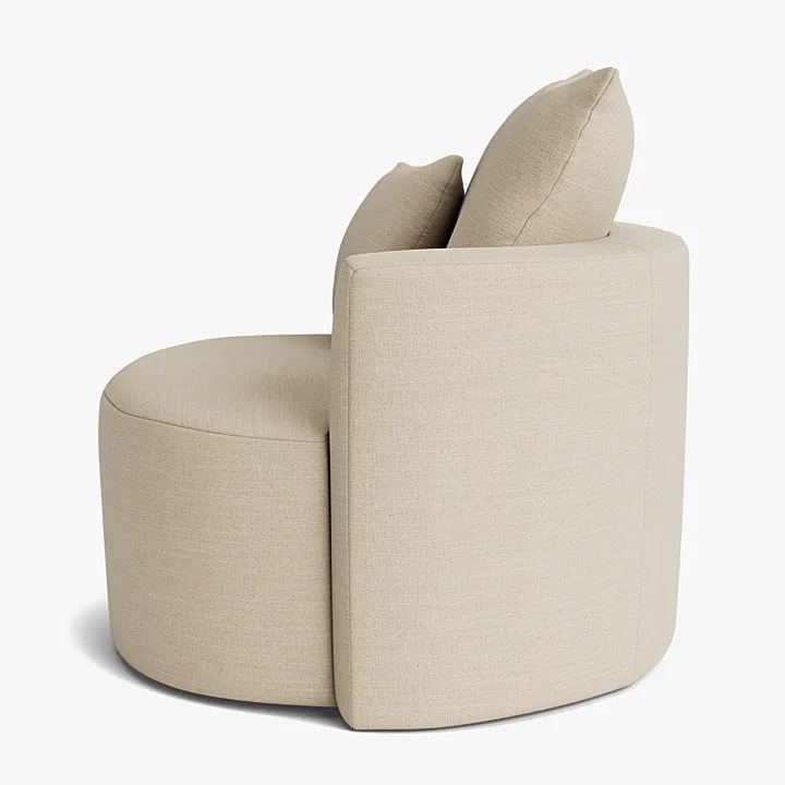 Deluxe Interior Design Soft Cushioned Casual Chair Living Room Accent Chair