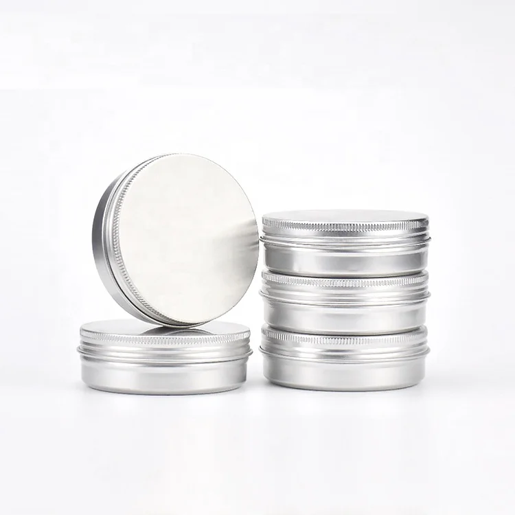 
Wholesale china factory 100ml cosmetic jar aluminum can 