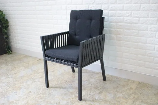 Новинка 2022, роскошный уличный садовый обеденный стол с алюминиевой рамкой в европейском стиле и стулья, мебель из ротанга