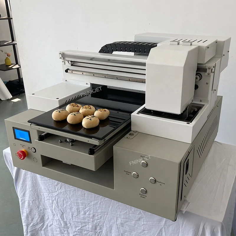 Best Fast Longlife Newest Direct to Candy Macaroon Cookies Marshmallow Chocolate Printing Machines