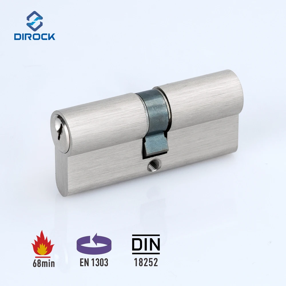 High Security Euro Profile BS EN1303 Double Open Brass Cylinder Master Key Fire Rated Door Lock cylinder