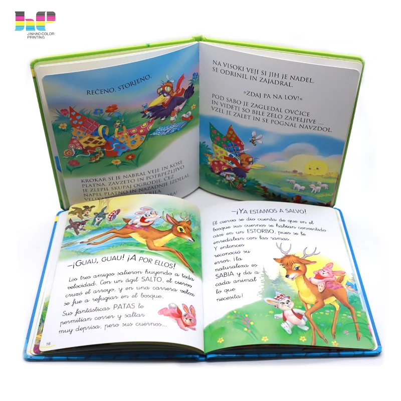 OEM, Заводская печать книг для детей, полноцветная печать книг для детей в твердом переплете, услуги по печати книг