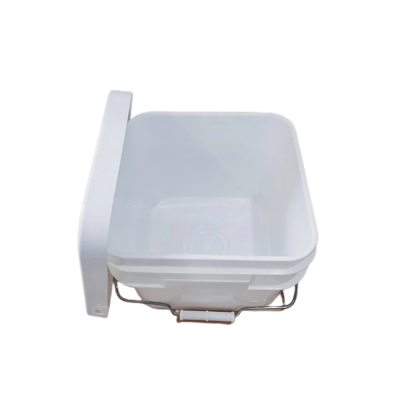 8 liter food grade square plastic bucket with lid and handle for paint,tool