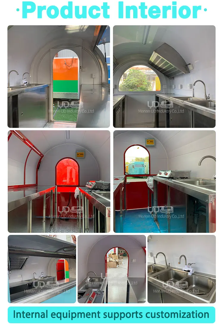 food trailer ice cream cart hotdog cart