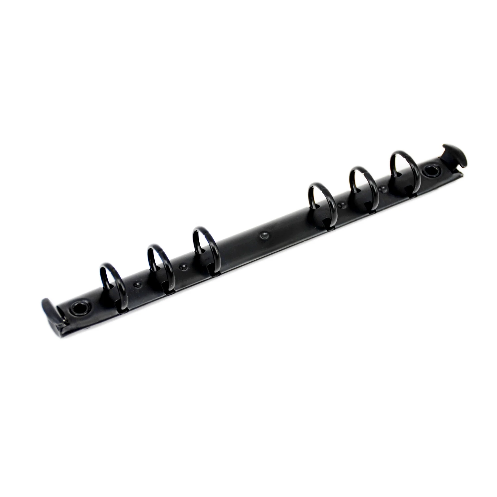 Factory Metal Book Binding Clip Binder 6 Ring Binder Mechanism With Plate Ring Metal Clip On Notebook A7/A6/A5/B5/A4 Ring Clip
