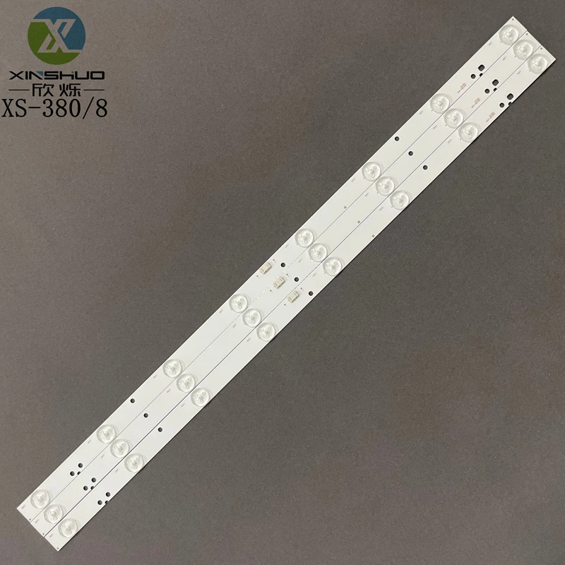 Kit 3 Barras LED 32E350 3X8 Toshiba Dl3277i Dl3277 Dl3277i(a) Dl3270 Dl3271 TV 3V LEDs Bars Backlight