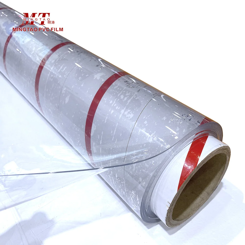 PVC plastic sheet supplier clear PVC film roll soft high transparency
