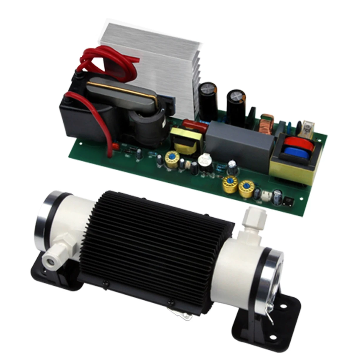 High voltage discharge 12v 24V ceramic ozone generator tube with power supply 220V 110V