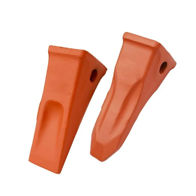 Factory Custom mini excavator pc200 dipper teeth skid steer loader bucket flat teeth 1u3202 1u3302 1u3252 1u3352rc