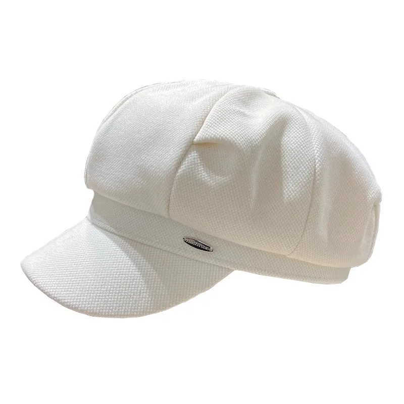 Hot Sale French Beret Hat Retro Octagonal Woolen British Style Versatile Autumn Winter Beret Hat For Women