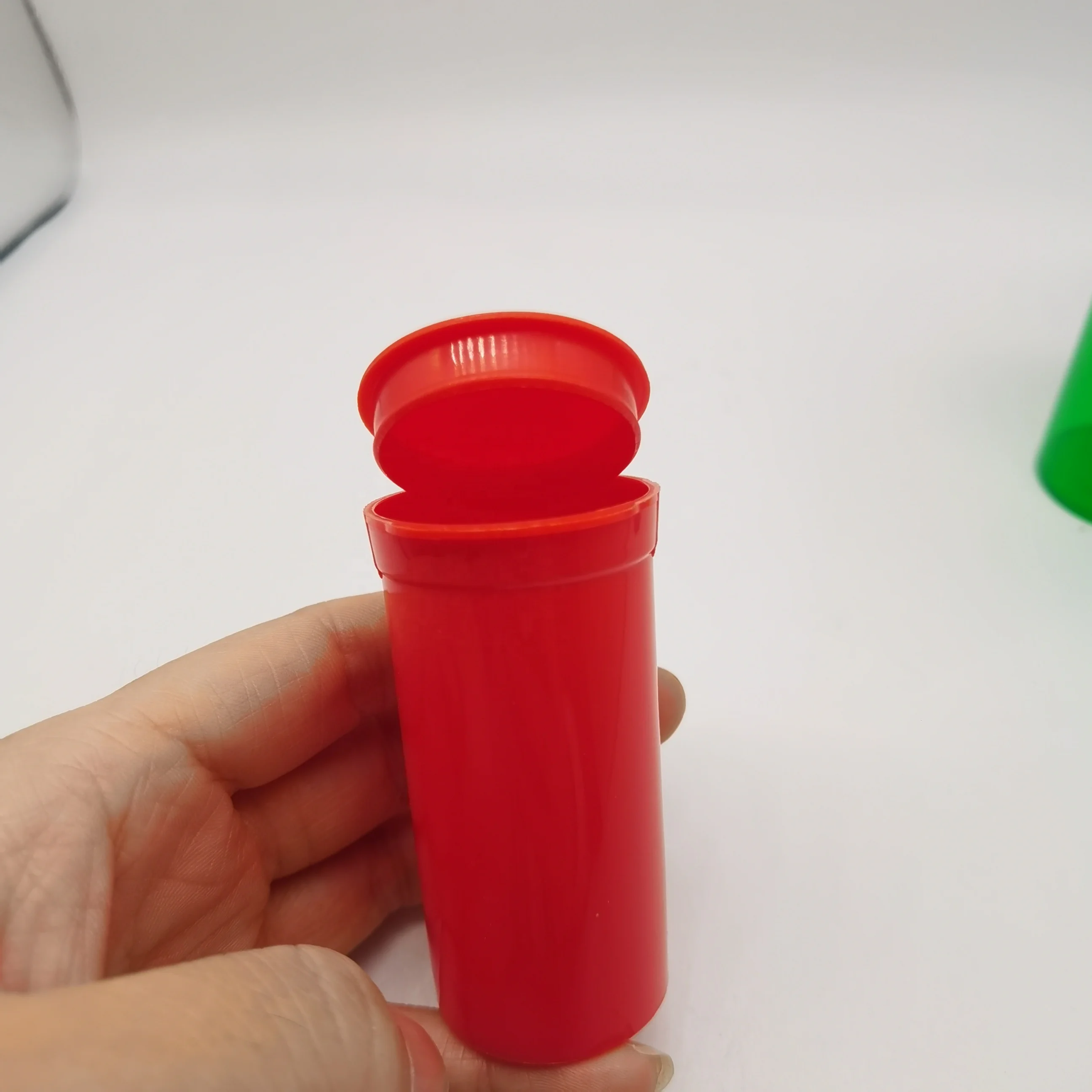 Pop Top Prescription Bottle Smell Proof Pills Container  6 DRAM 8 dram