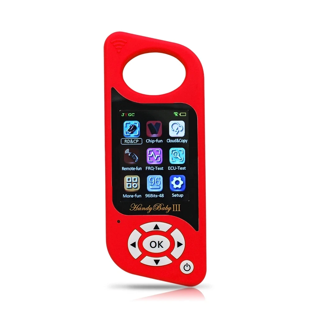 huloda Newest JYGC Handy Baby III Hand-held Car Key Copier Auto Key Programmer for 4D/46/48/G/KING/Red Chip Copy G/96bit 48 Chip