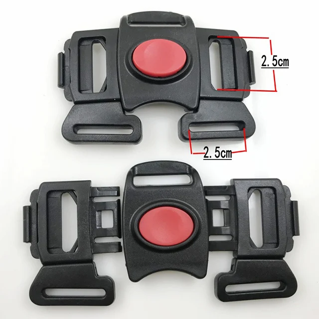 Top quality kids ride on car accessories custom buckle plastic side quick heavy duty release buckle