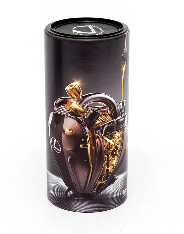 Round Container Facial Tissue Travel Size for Car Cup Holder