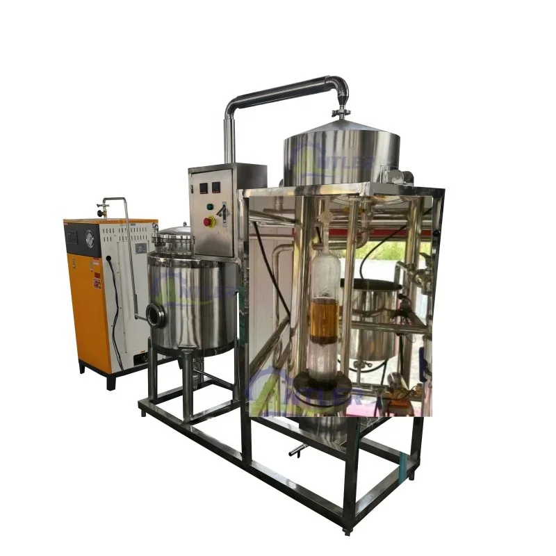 Manufacturer Sale 50L Herb Essential Oil Distiller Steam Distillation Machine