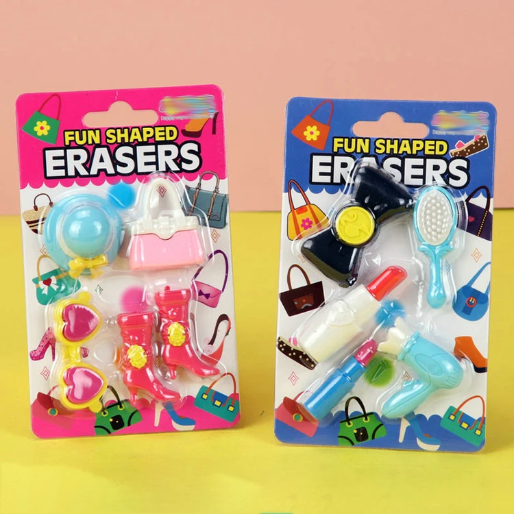 Cute Eraser New Style Small Kawaii Eraser Set For School Students