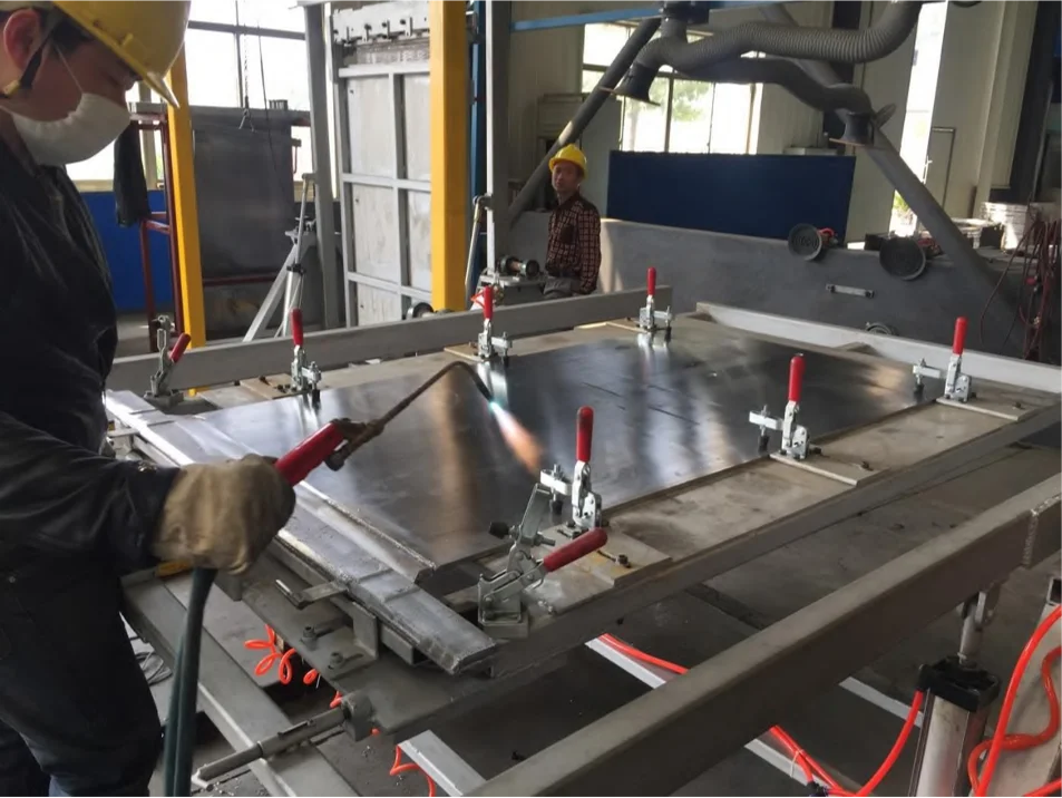 Lead-Silver (Pb-Ag) anode plate for zinc (Zn) electro-refining