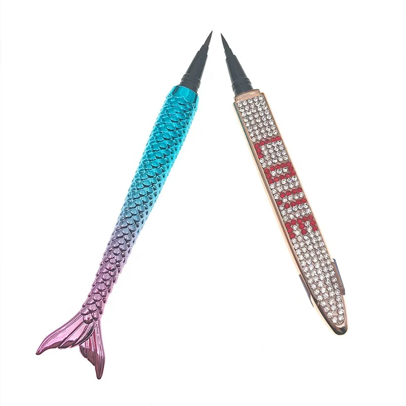 different packaging clear black brown eyeliner glue pen