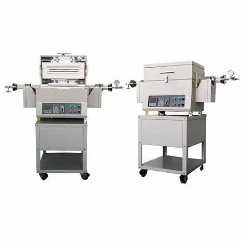 1200 Degree Tilting Rotary Tube Furnace Heat Treatment Rotary Tube Furnace Laboratory Electric Tube Furnace