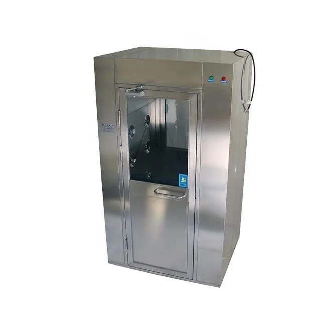 Factory Price Industrial Automatic Stainless Steel Air Shower New Design Cleanroom Laboratory Industries Core Motor Engine