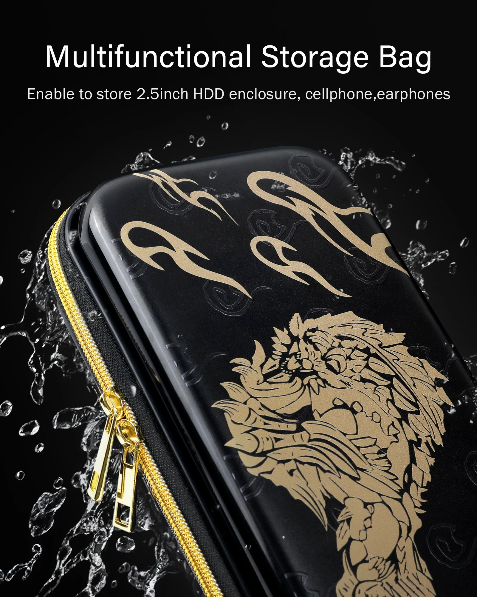 Цветной упаковочный материал OEM EVA Joy Piece Iksnail Размер сумка переключатель NS чехол для Nintendo Switch Bag