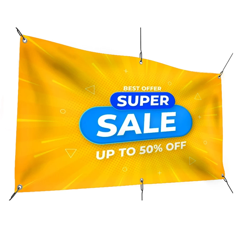 Hoardings Advertising Banner, Marketing Banner Flags, Real Estate Banners