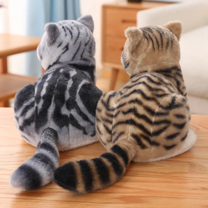Новая популярная игрушечная игрушка для кошек милый маленький кот Плюшевая Кукла Детская Удобная подушка животных