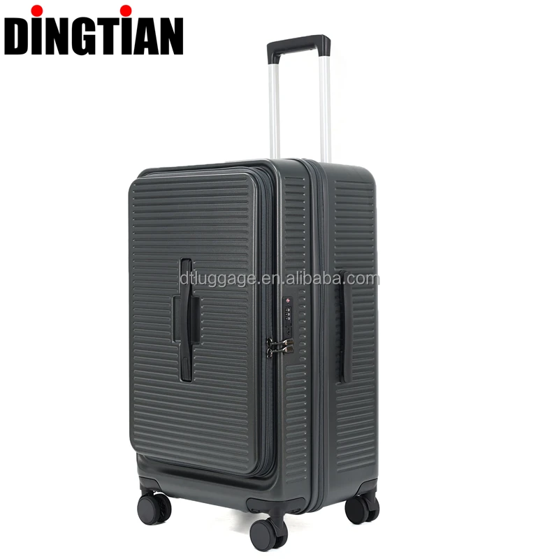 Mini Luggage Travel Sports Style Chinese Bags Suitcase Sets 3 Pcs Abs Front Opening Large Guangdong Trolley Case